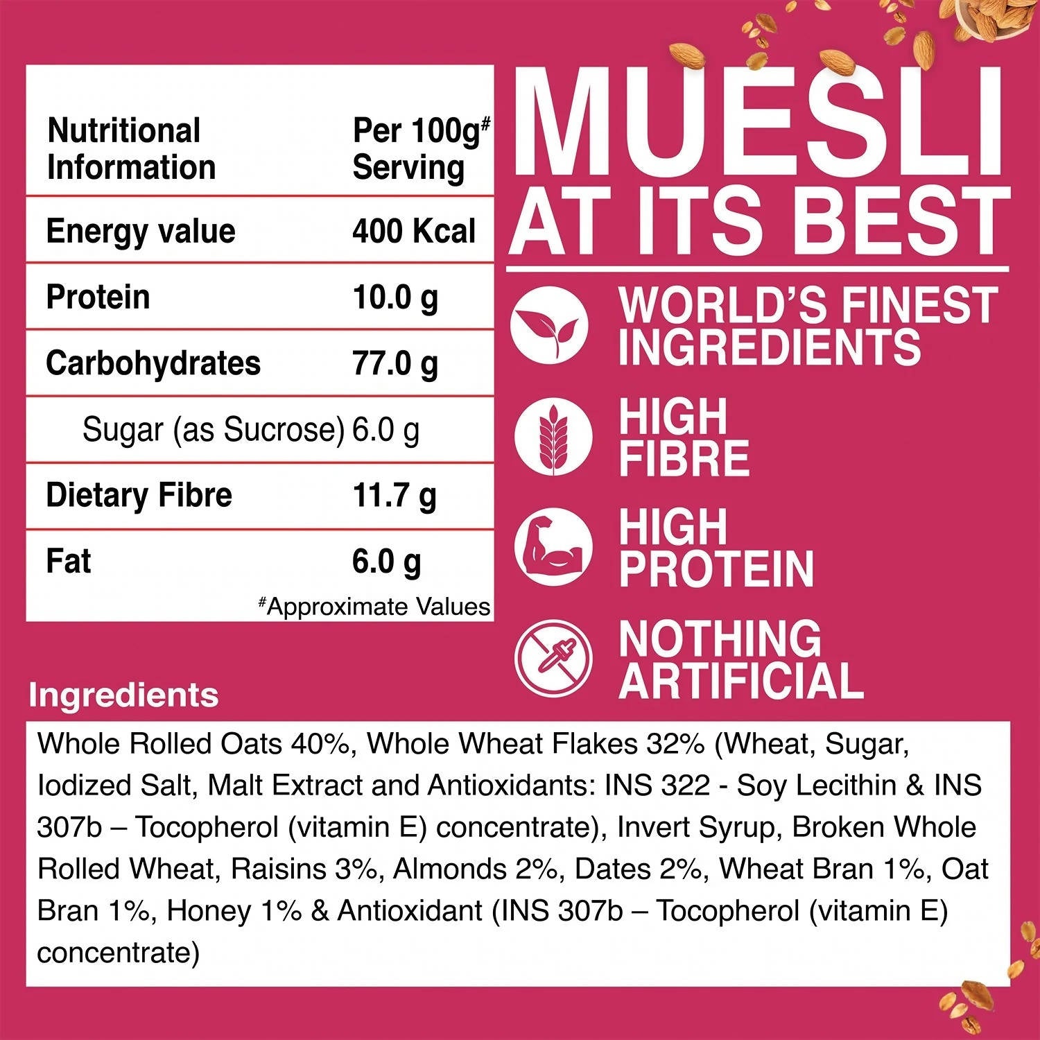 Bagrry's Swiss Style Muesli Bagrry's