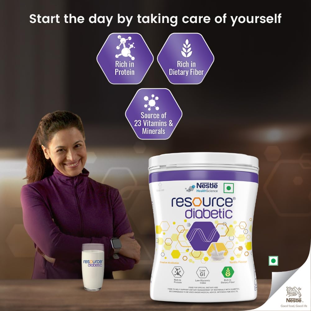 Nestle Resource Diabetic Protein Powder - Vanilla Flavor Nestle