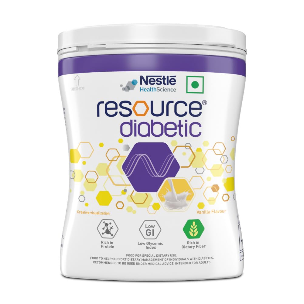 Nestle Resource Diabetic Protein Powder - Vanilla Flavor - Safuron
