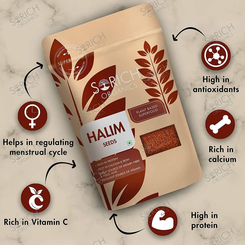 Sorich Organics Halim Seeds / Garden Cress Seeds Sorich Organics