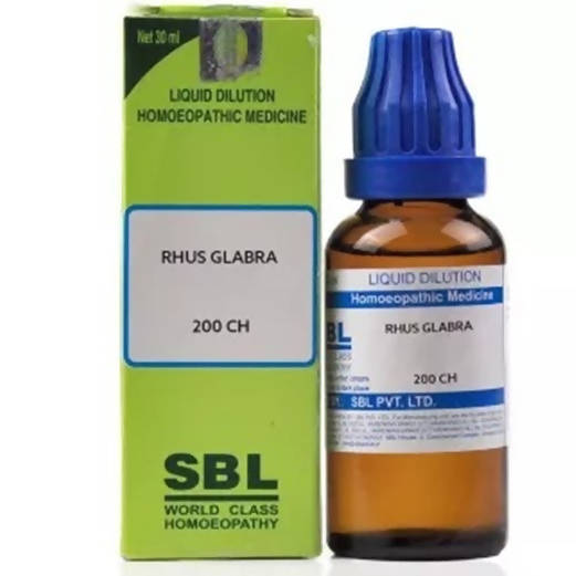 SBL Homeopathy Rhus Glabra Dilution - Safuron