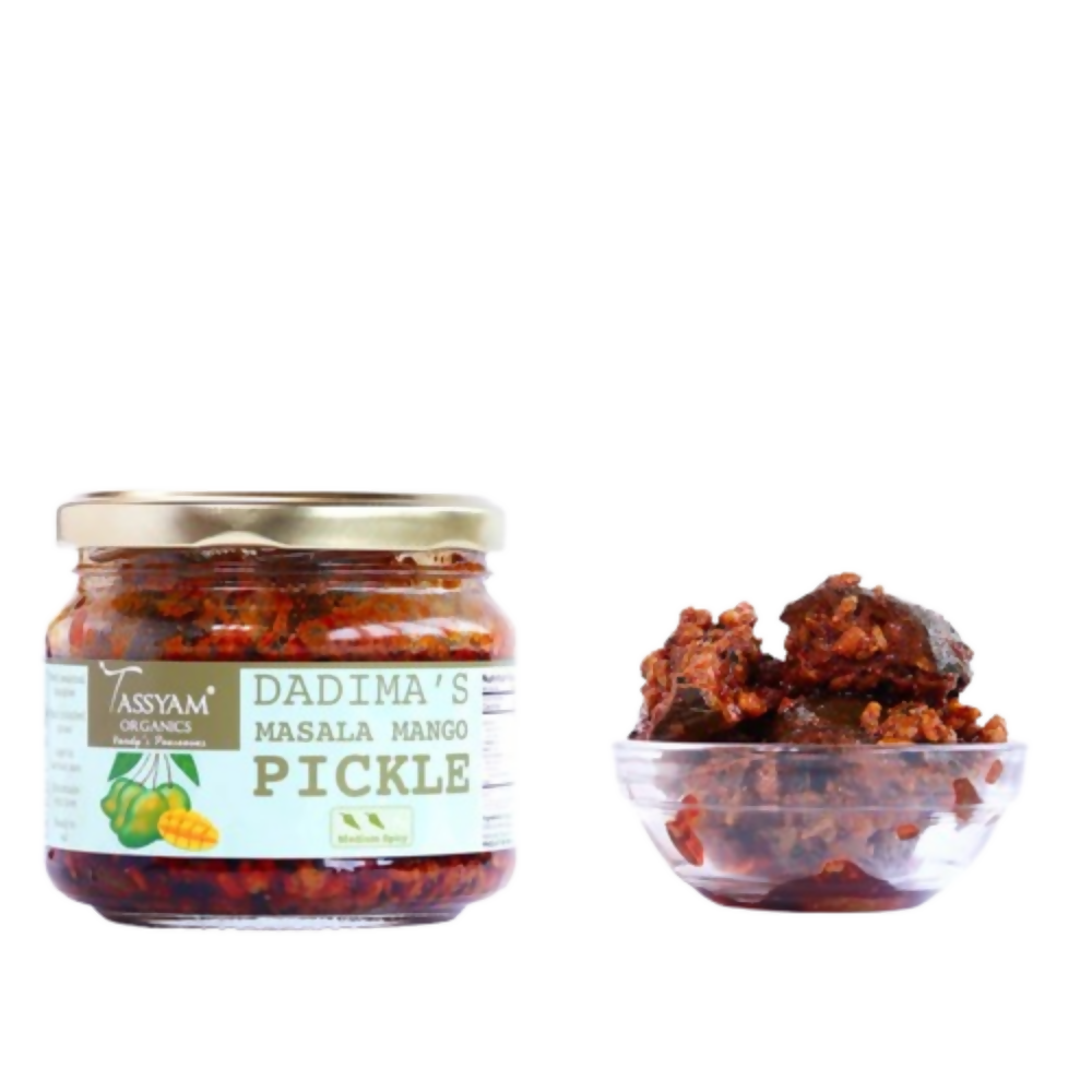 Tassyam Organics Mango Masala Pickle - Safuron