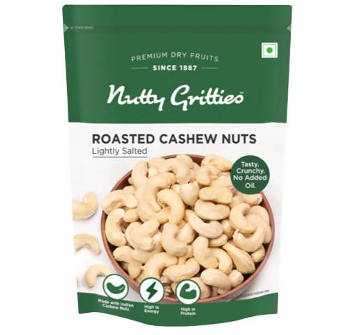 Nutty Gritties Jumbo Roasted Cashew Nuts Lightly Salted Nutty Gritties