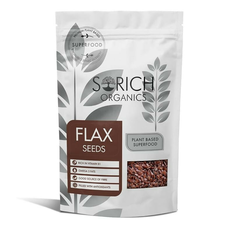 Sorich Organics Flax Seeds - Alsi Seeds - Safuron