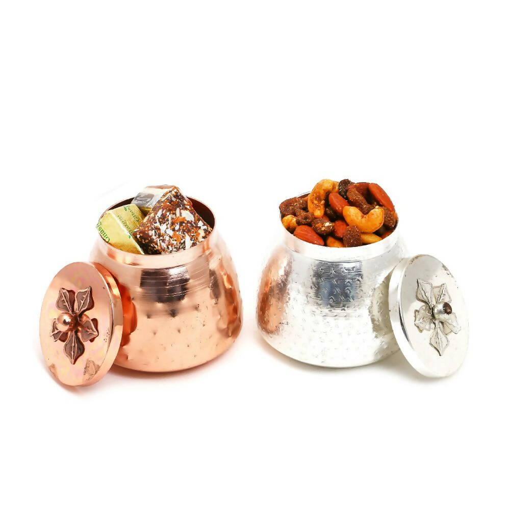Ghasitaram Metal Barni Of Assorted Bites And Mix Dryfruits - Safuron