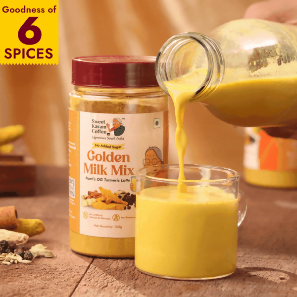 Sweet Karam Coffee Paati's Golden (Turmeric) Milk Mix Sweet Karam Coffee