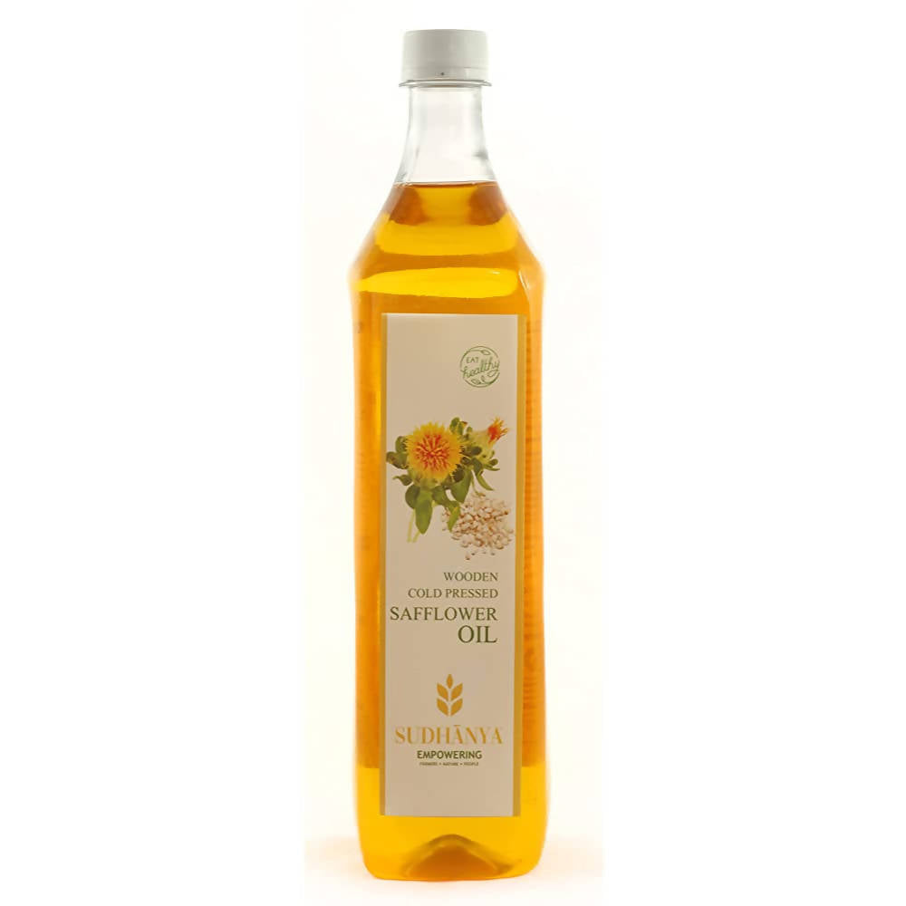 Sudhanya Safflower Oil - Wooden Cold Pressed - Safuron