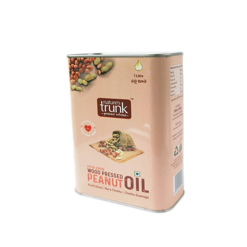 Nature's Trunk Extra Virgin Woodpressed Peanut oil Nature's Trunk