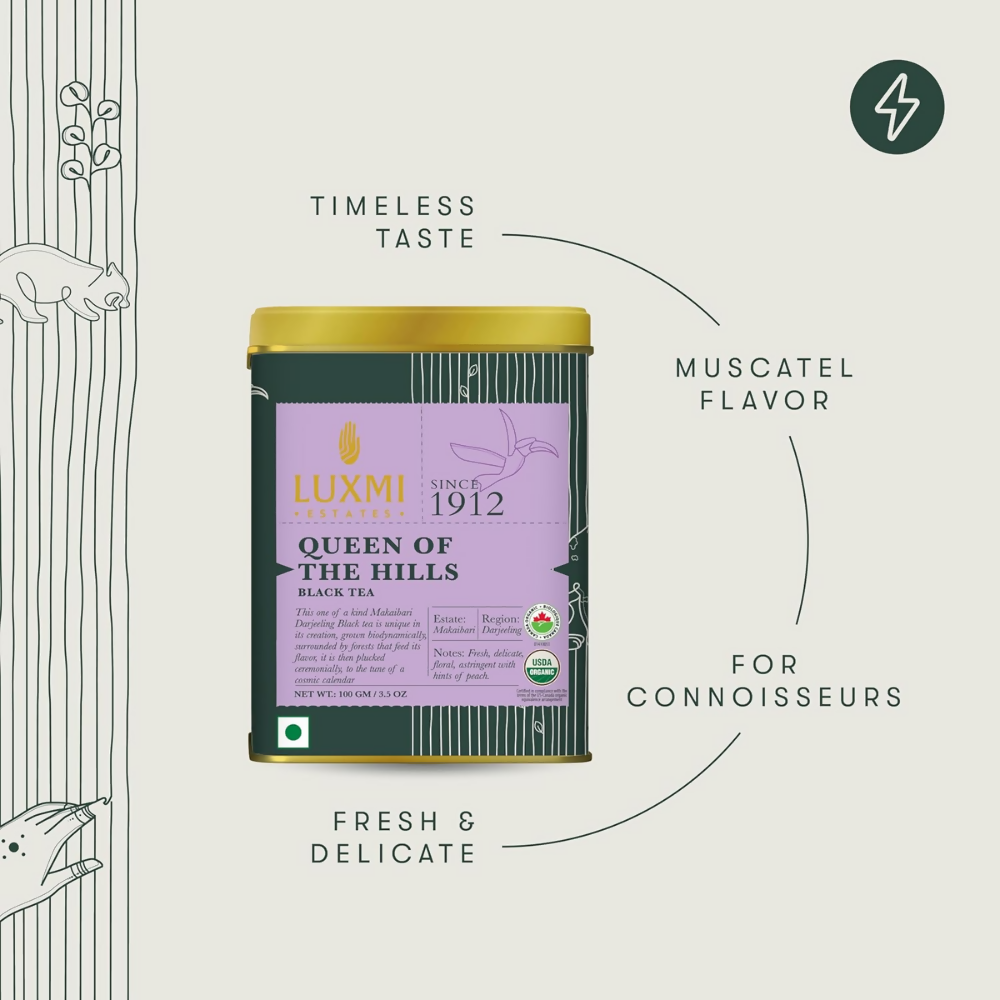 Luxmi Estates Queens Black Tea Blend Luxmi Estates