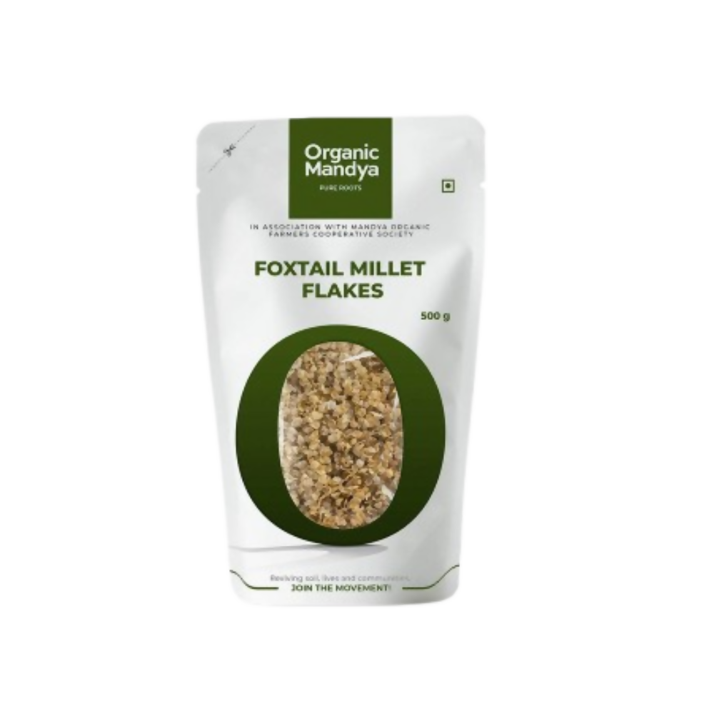 Organic Mandya Foxtail Millet Flakes - Safuron