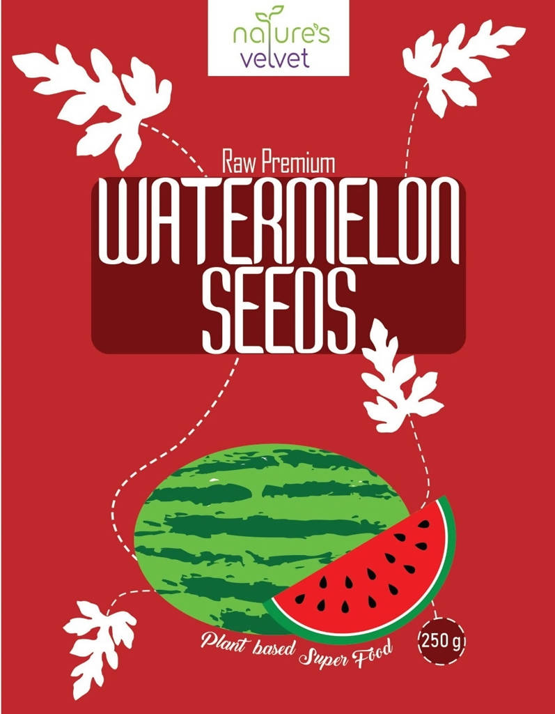 Nature's Velvet Raw Premium Watermelon Seeds Nature's Velvet