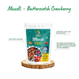 Lakshmi Krishna Muesli - Butterscotch Cranberry Lakshmi Krishna Naturals