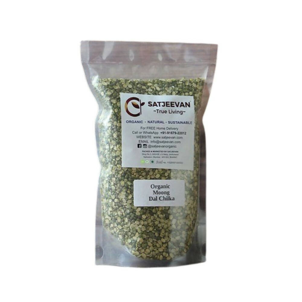 Satjeevan Organic Moong Dal Chilka Satjeevan