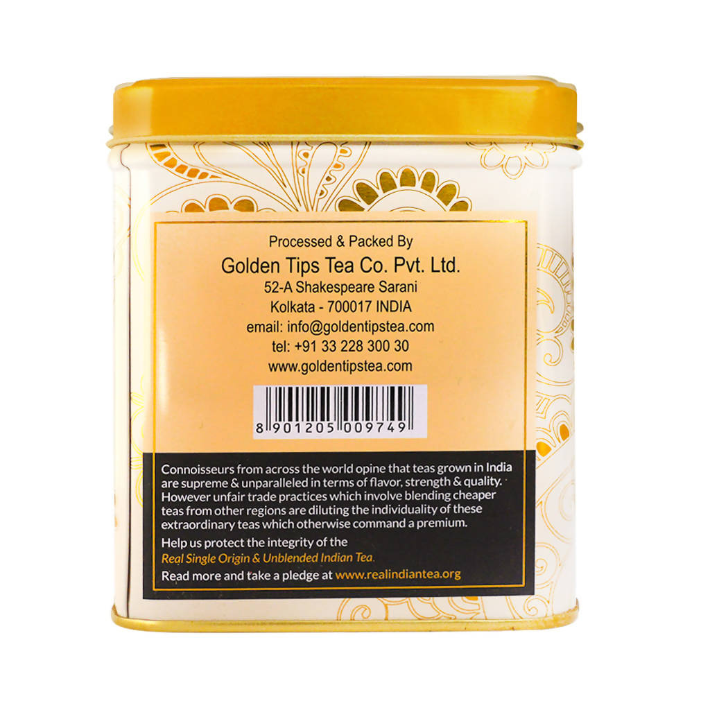 Golden Tips Vanilla Tea - Tin can Golden Tips