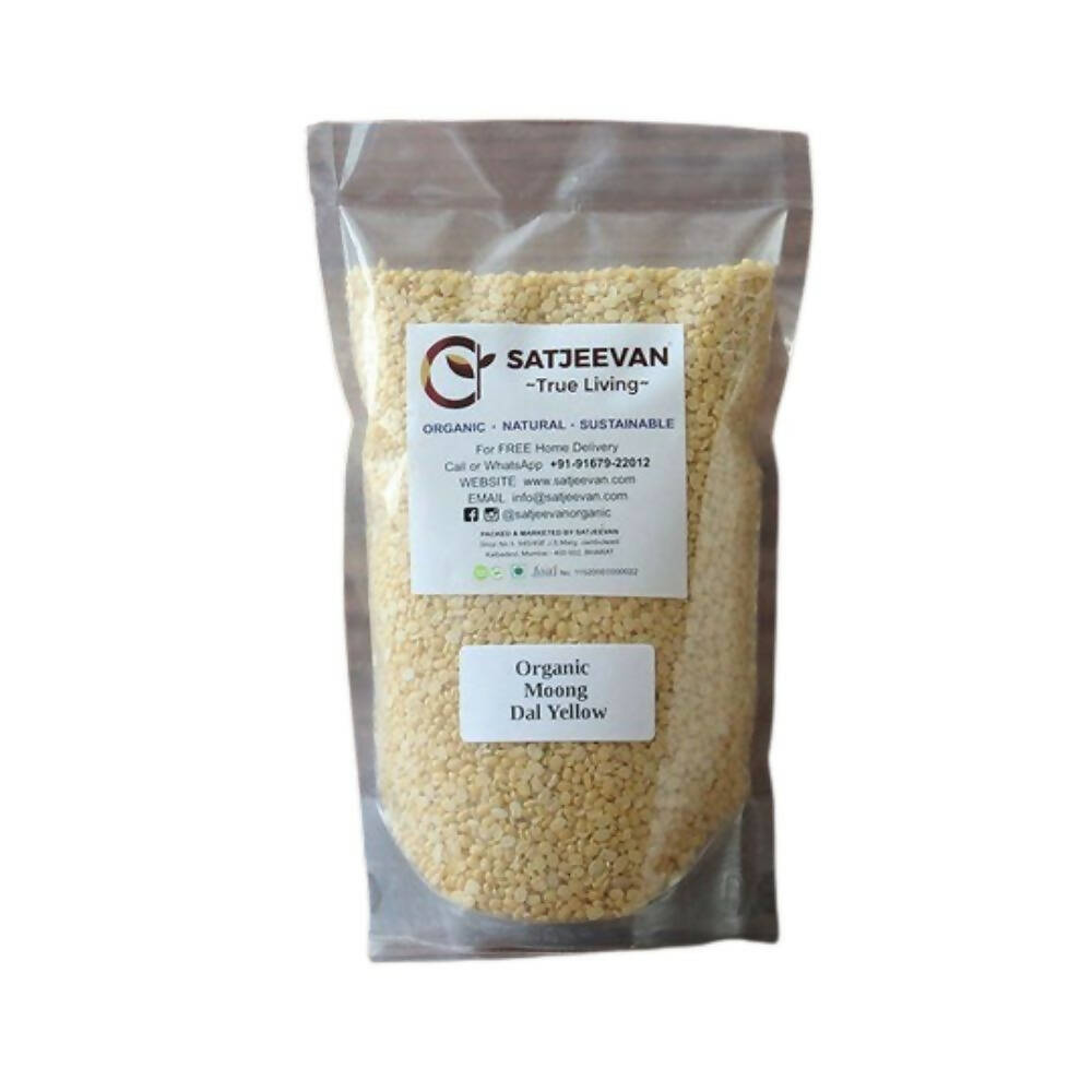 Satjeevan Organic Moong Dal Yellow Satjeevan