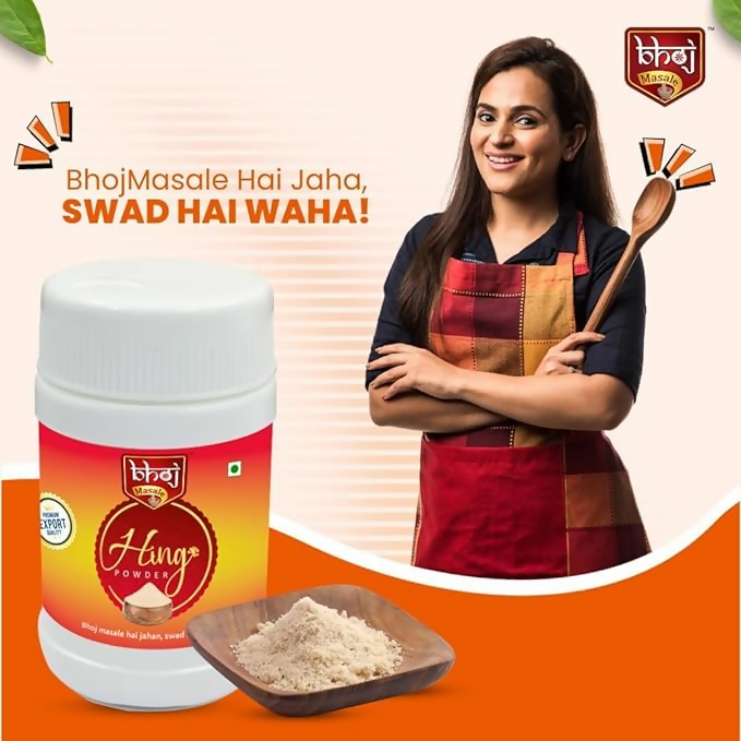 Bhoj Masale Natural Hing Asafoetida Powder Bhoj Masale