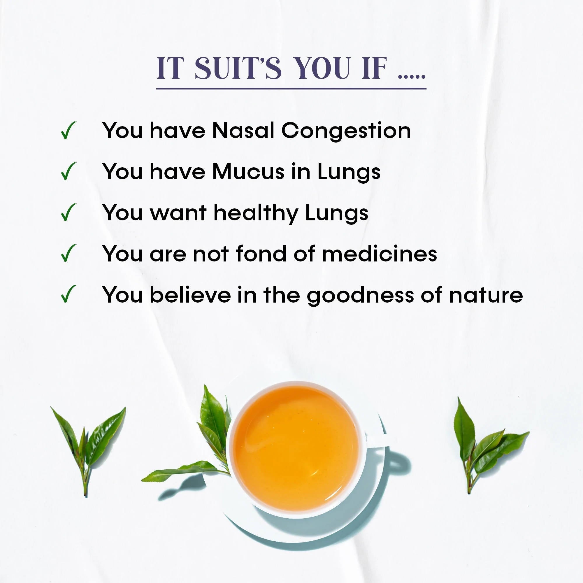 Oraah Lungs Cleanse Tea Oraah