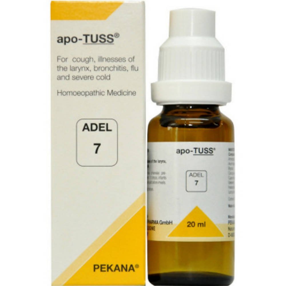 Adel Homeopathy 7 Apo-Tuss Drops - Safuron Naturals