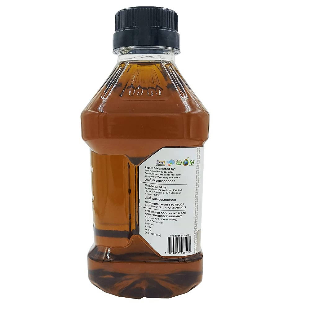 Farm Naturelle Organic Virgin Cold Pressed Black Sesame Seed Oil Farm Naturelle