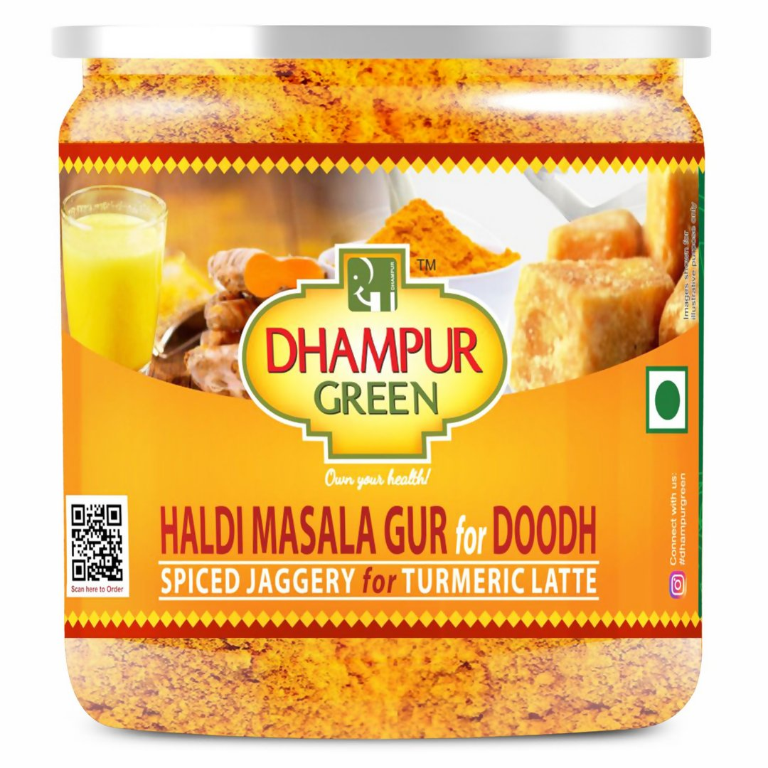 Dhampur Green Haldi Masala Gur for Doodh Dhampur Green