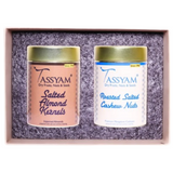 Tassyam Organics Dry Fruit Set - Salted Cashew and Almonds Tassyam Organics