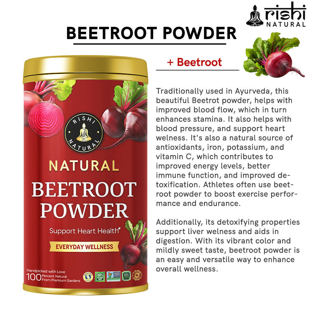 Rishi Natural Beetroot Powder Rishi Natural