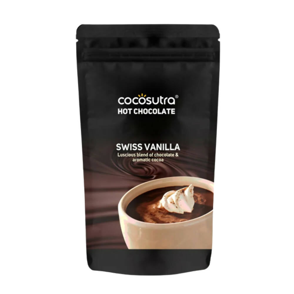 Cocosutra Swiss Vanilla Hot Chocolate Mix - Safuron