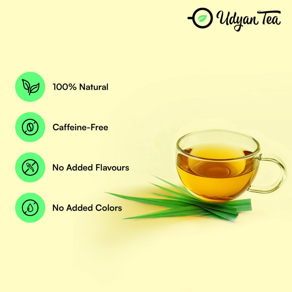 Udyan Tea Lemongrass Pure Herbal Tea Udyan Tea