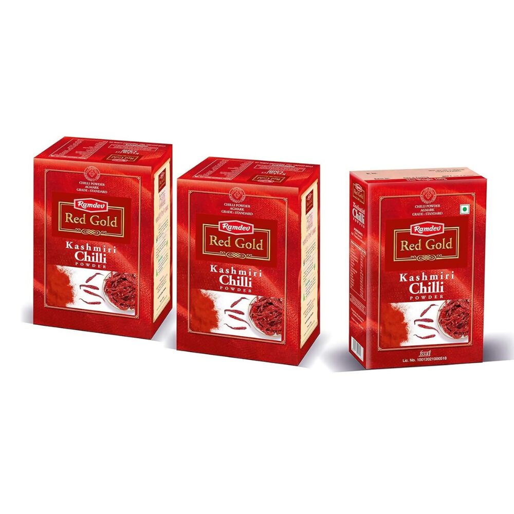 Ramdev Red Gold Chilli Powder Ramdev Masala