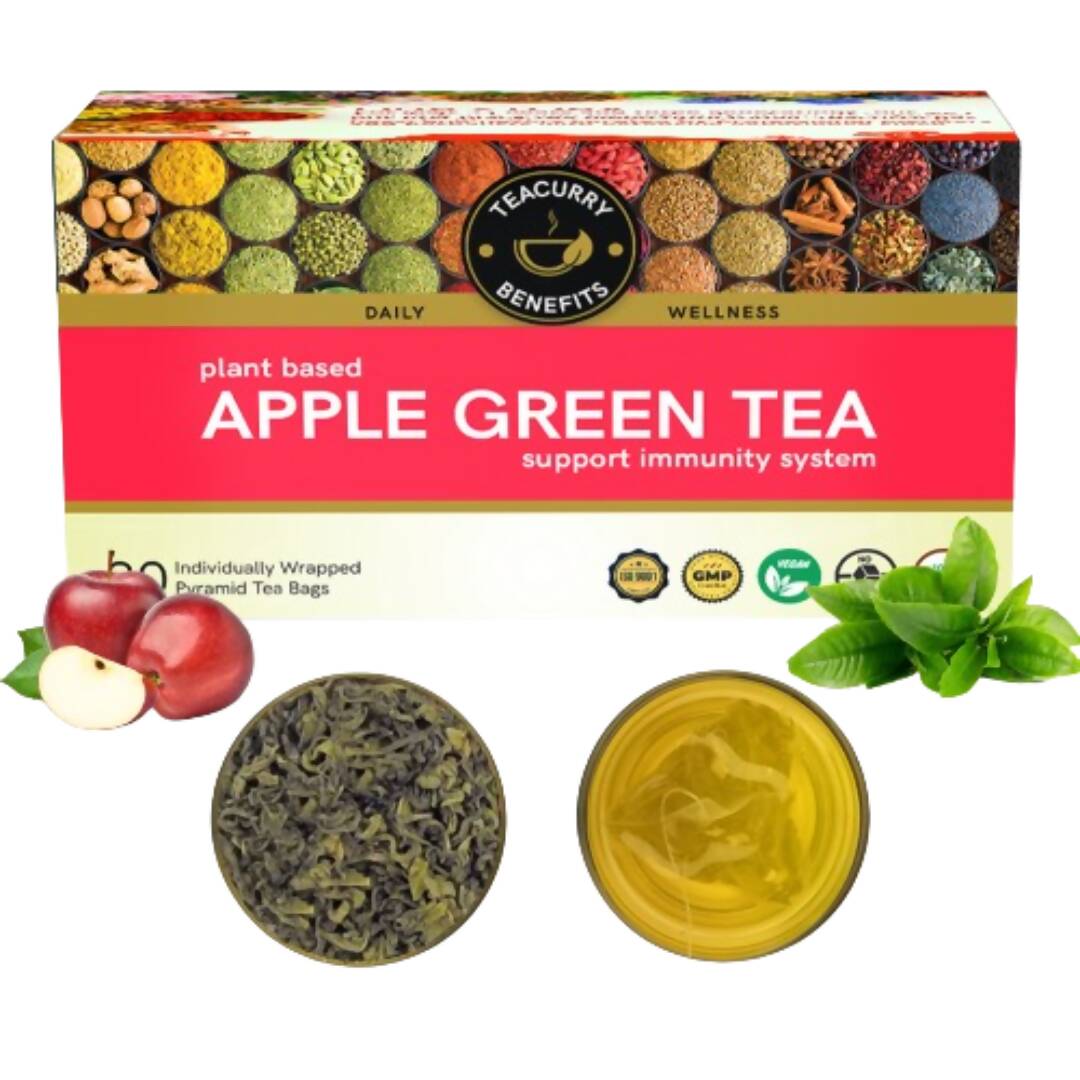 Teacurry Apple Green Tea Bags Teacurry