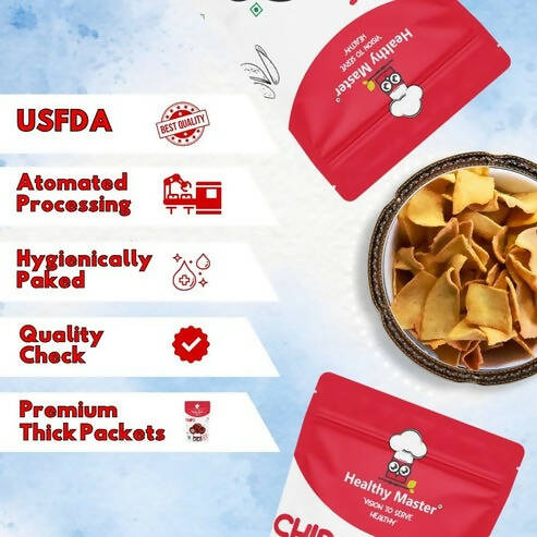 Healthy Master Light & Crispy Jowar Chips | Millet Snacks Healthy Master