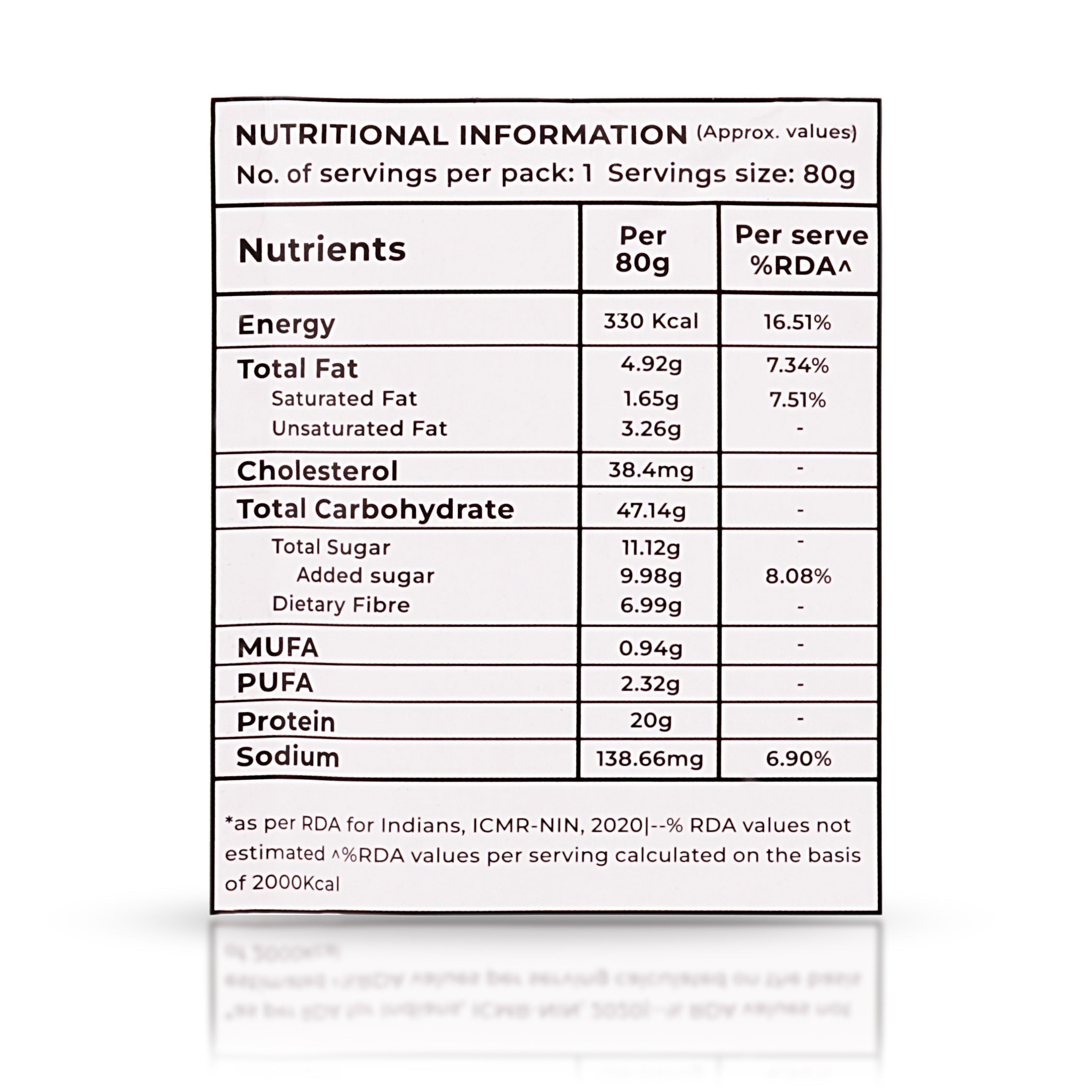 OverNightOats Chocolate Chip OverNightOats