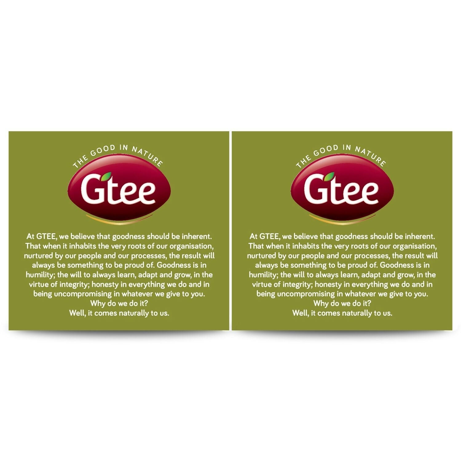 Gtee Tulsi Tea Bags Gtee
