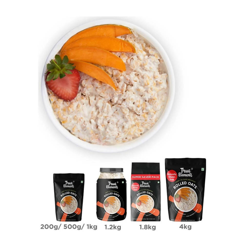 True Elements Rolled Oats Gluten Free True Elements