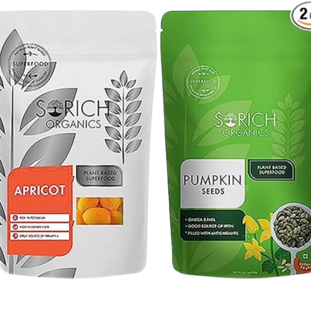 Sorich Organics Pumpkin Seeds + Turkish Apricots - Safuron