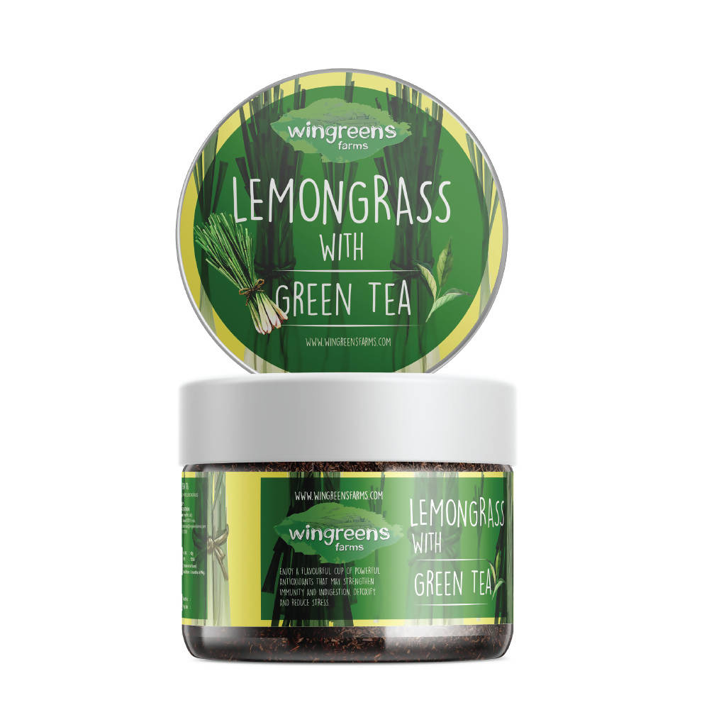Wingreens Farms Lemongrass With Green Tea Wingreens Farms