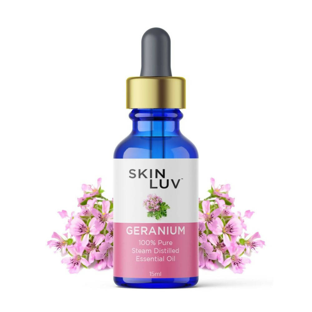 SkinLuv Geranium Pure & Organic Steam Distilled Essential Oil SkinLuv
