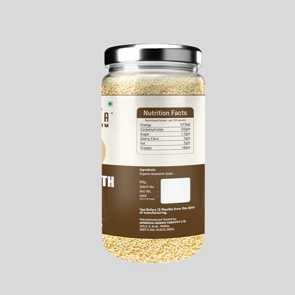 Ambrosia Organic Farm Amaranth Grains Ambrosia Organic Farm