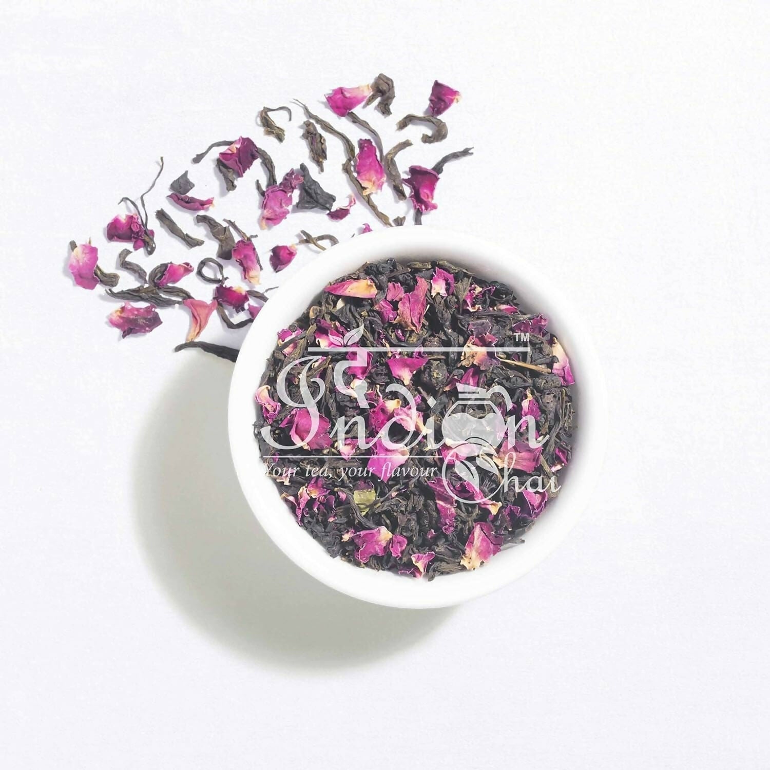 The Indian Chai - Rose Green Tea The Indian Chai