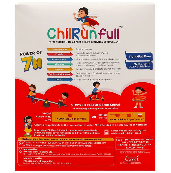 Chilrun 2+ Drink For Children’s Growth and Development Chocolate Chilrun