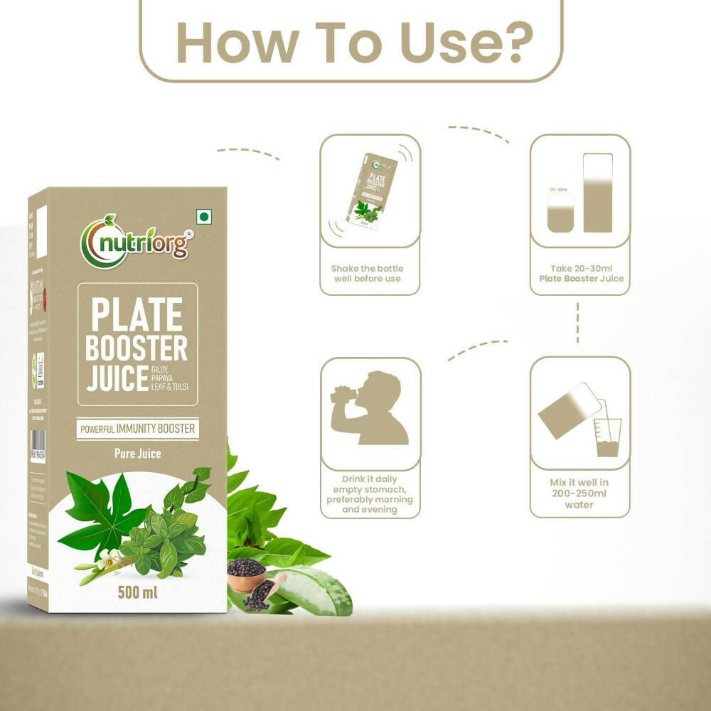 Nutriorg Plate Booster Juice Nutriorg