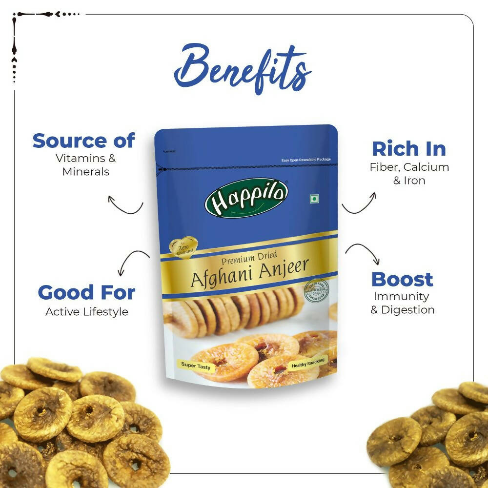 Happilo Premium Dried Afghani Anjeer Happilo