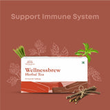 Shivamastu Ayurveda Wellnessbrew Herbal Tea - 20 Pyramid Teabags Shivamastu Ayurveda