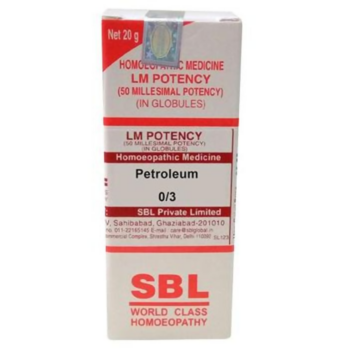 SBL Homeopathy Petroleum Globules - Safuron