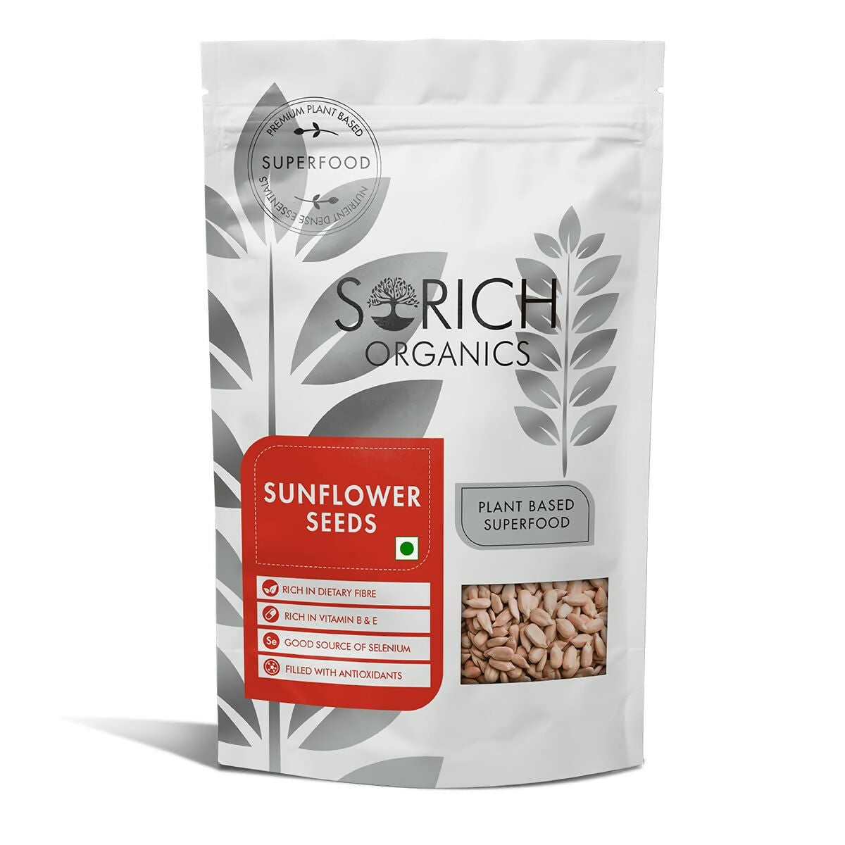 Sorich Organics Raw USDA Organic Sunflower Seeds - Safuron