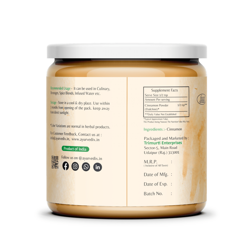 Ayurvedix Organic Cinnamon Powder Ayurvedix