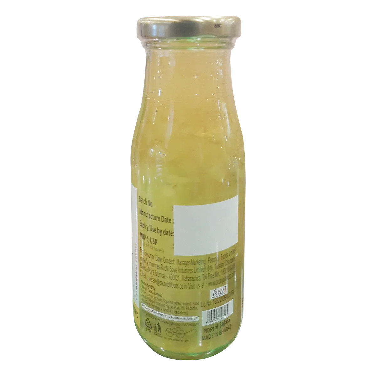 Patanjali Pineapple Aloe Chunk Drink Patanjali