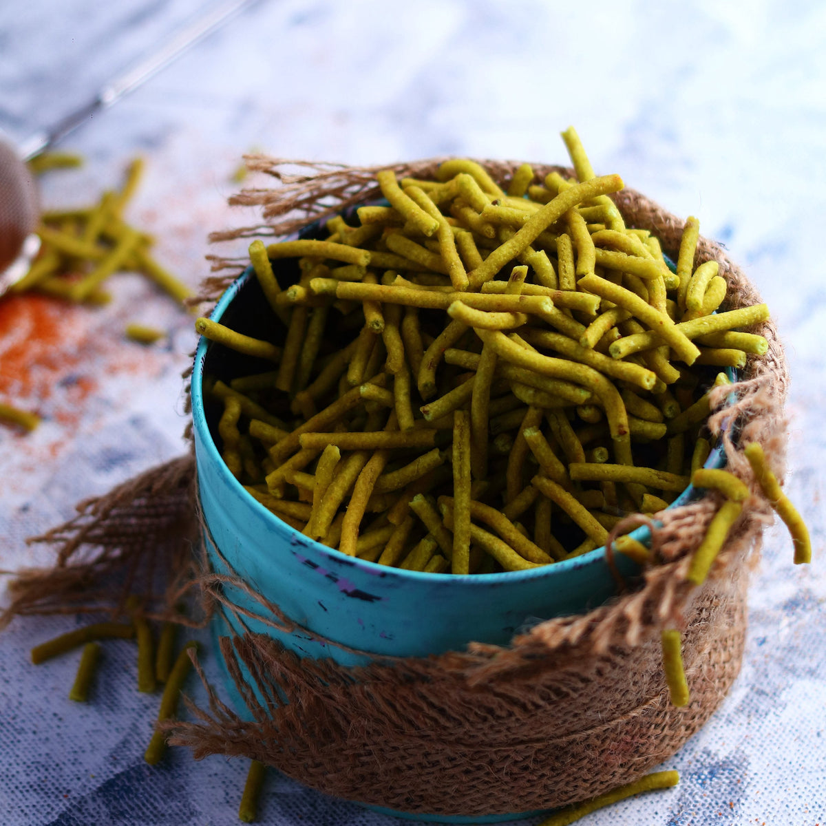 Almond House Palak Sev - Safuron