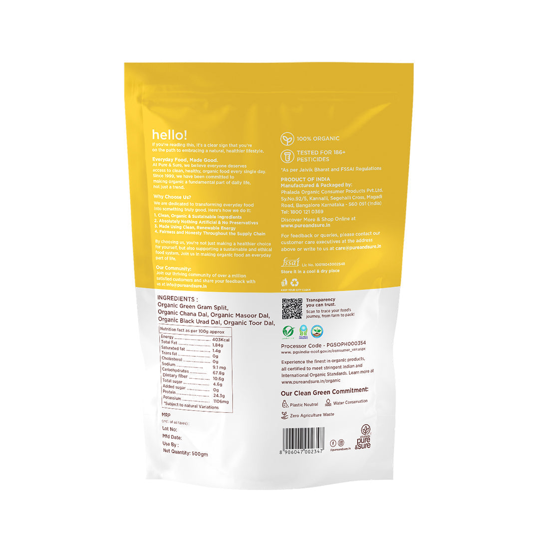 Pure & Sure Organic Pancharatna Dal Pure & Sure