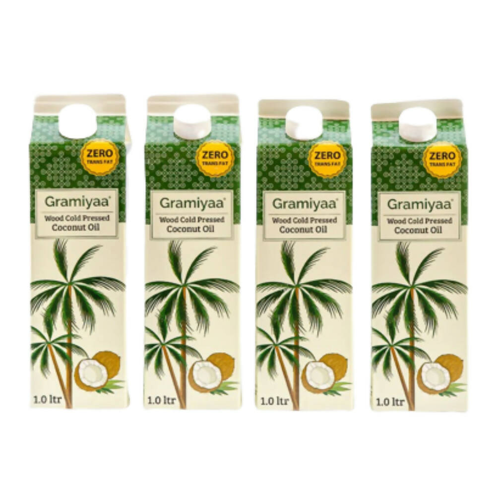 Gramiyaa Wood Cold Pressed Coconut Oil Gramiyaa